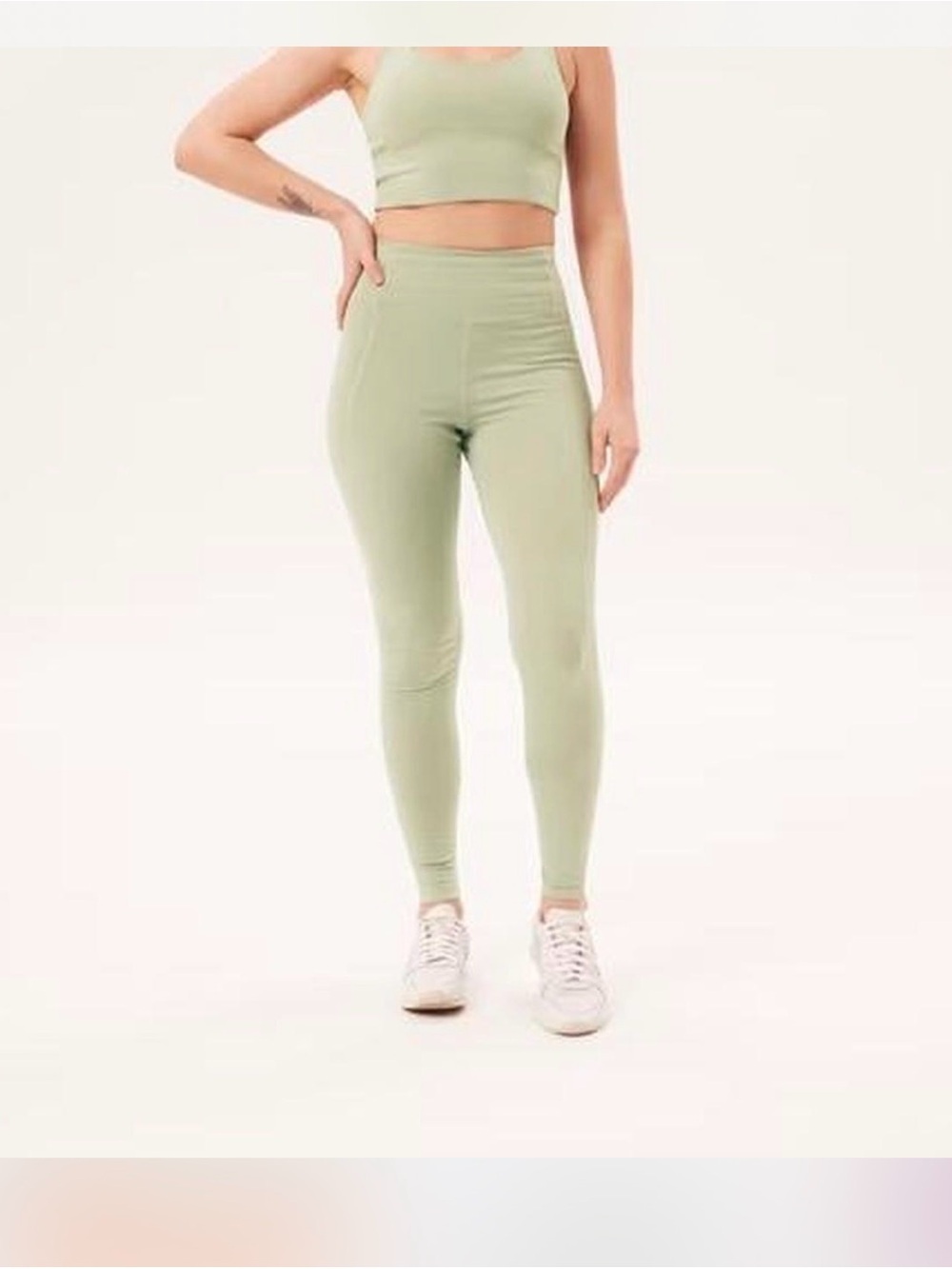 High-Rise Sage Green girlfriend collective Leggings